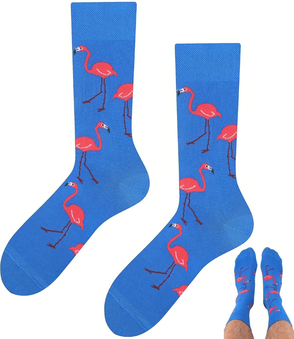 Todo Calcetines Divertidos Hombre y Mujer, Calcetines Fantasia con Motivo, de Colores — view 81