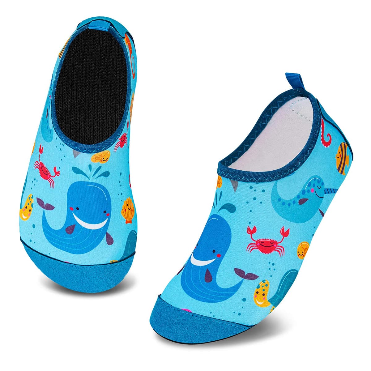 Kids Swim Water Shoes Toddlers Baby Aqua Socks Quick Dry Pool Beach Barefoot for Boys Girls Children — view 3