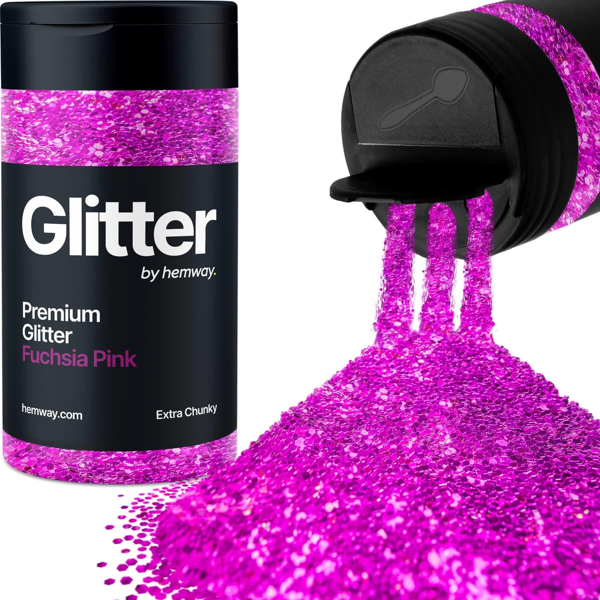 Light Rose Gold Glitter Shaker, 130g Ultrafine Glitter, Crafts 1/128" Metallic Flake Light Rose Gold Sequins, Resin & Epoxy Crafts, Decorating, Halloween, Christmas Nail, Face, Hemway — view 234