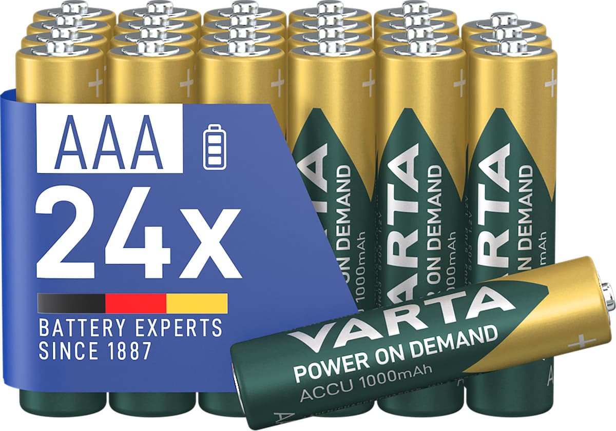 VARTA Power on Demand AA Mignon Batteries (40-pack, economy pack in environmentally-friendly packaging - smart, flexible and powerful - e.g. for computer accessories, Smart Home devices or torches) — view 12