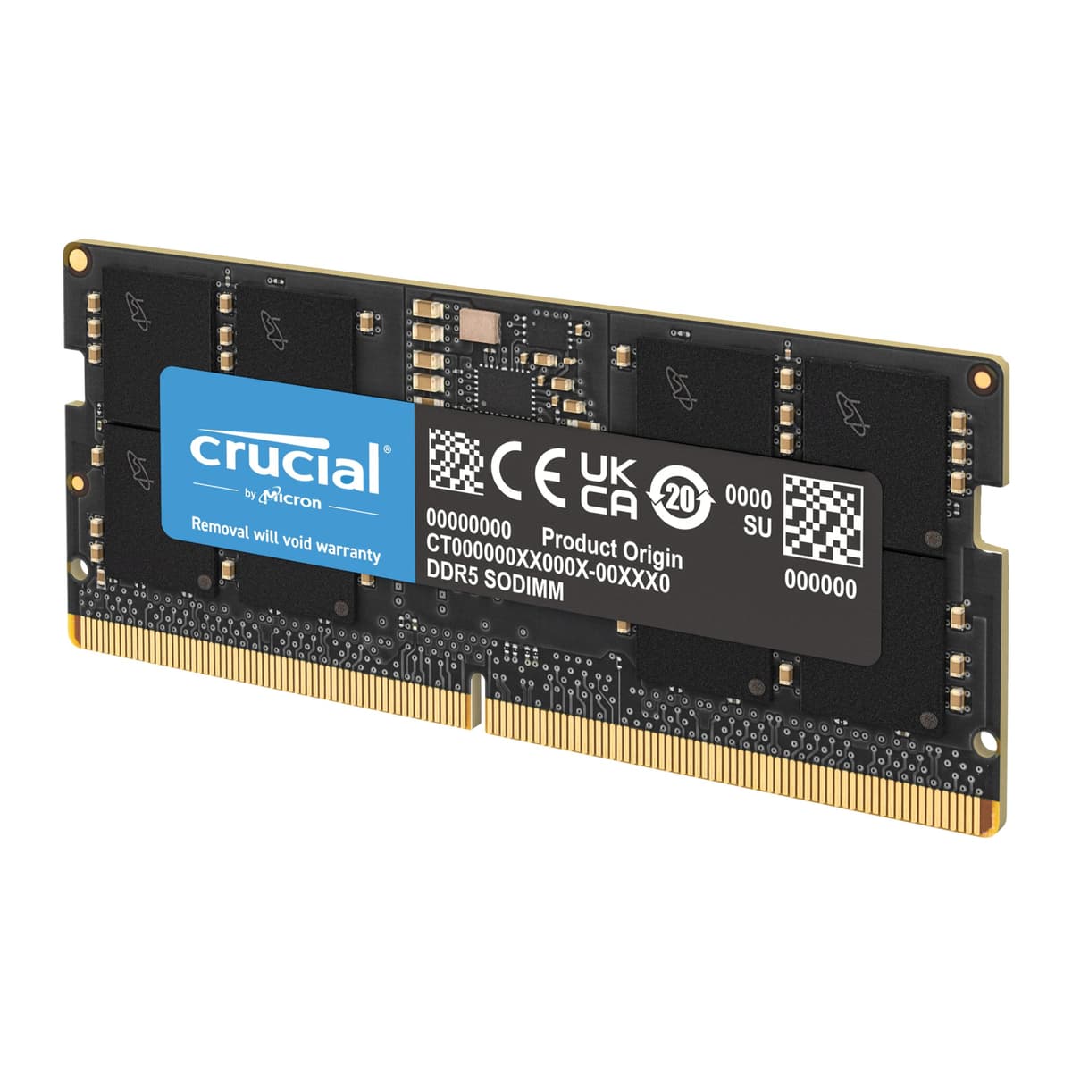 Crucial DDR5 RAM 32GB Kit (2x16GB) 5600MHz SODIMM, Laptop Computer Memory, Mini PC (or 5200MHz, 4800MHz) CL46 - CT2K16G56C46S5 — view 8