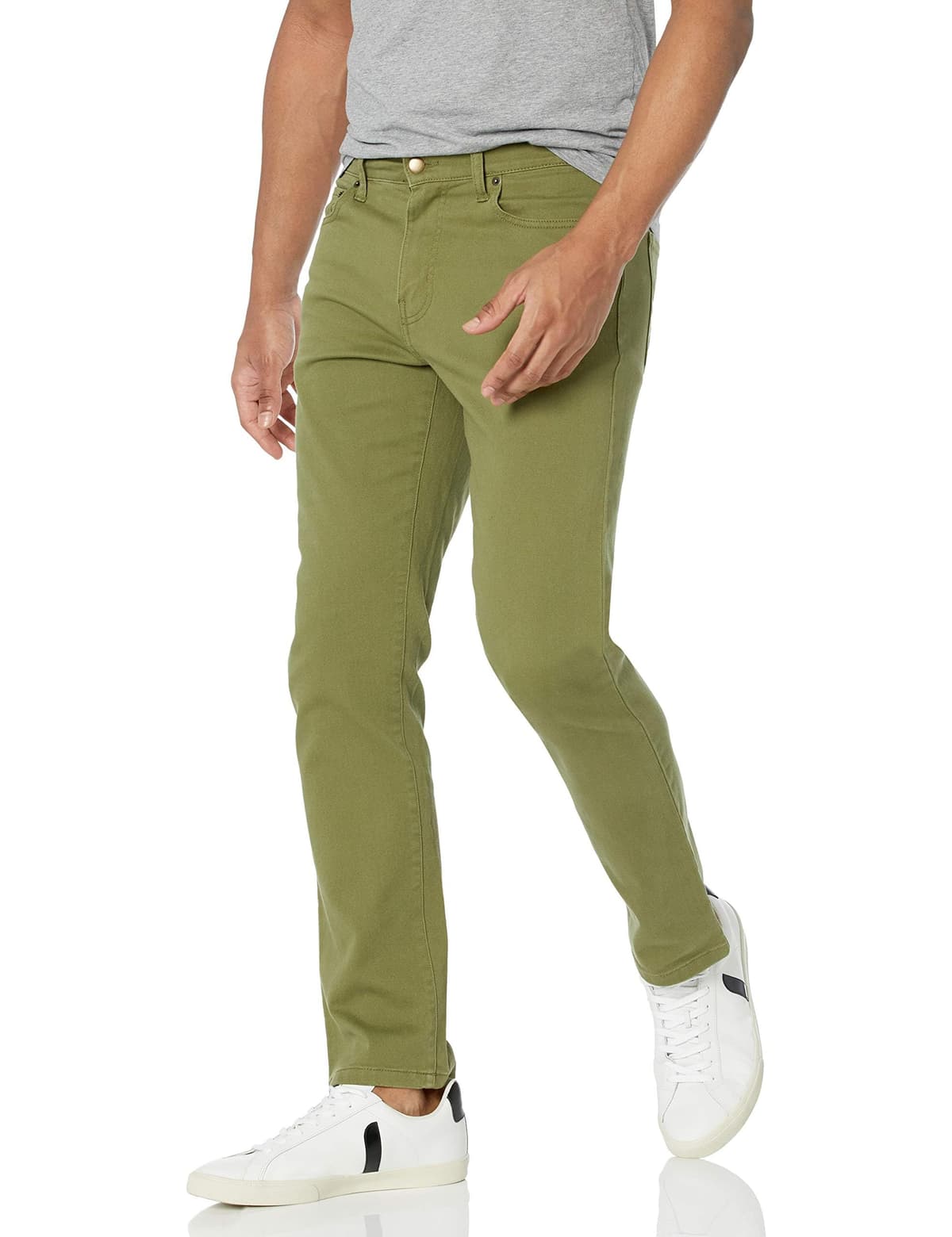 Amazon Essentials Hombre Vaqueros Ajustados - Colores interrumpidos — view 12