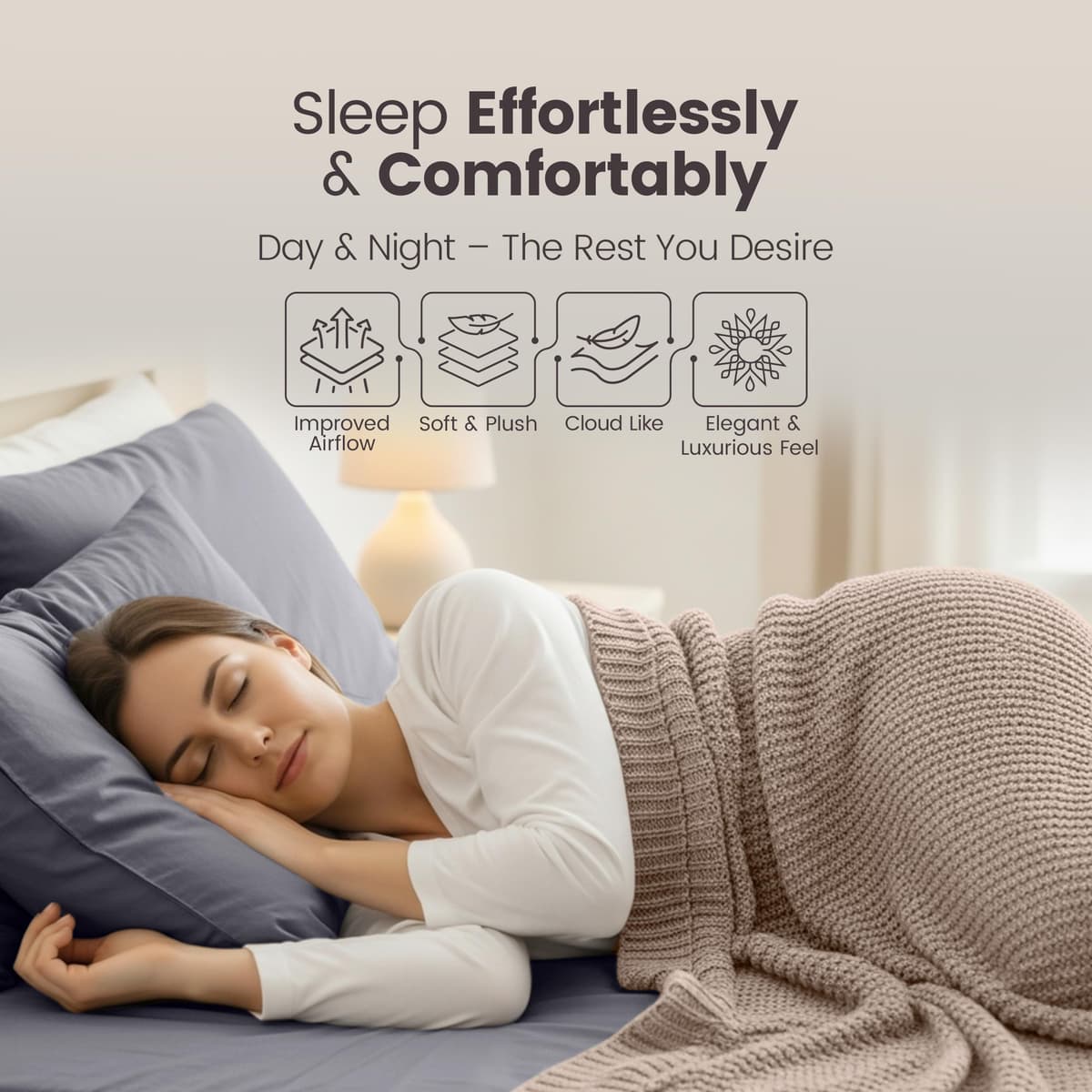 Utopia Bedding Fitted Sheet King, Grey - Deep Pocket 14 inch (35 cm) - Easy Care - OEKO-TEX Certified - Soft Brushed Microfibre Fabric - Shrinkage and Fade Resistant - Bottom Sheet — view 4