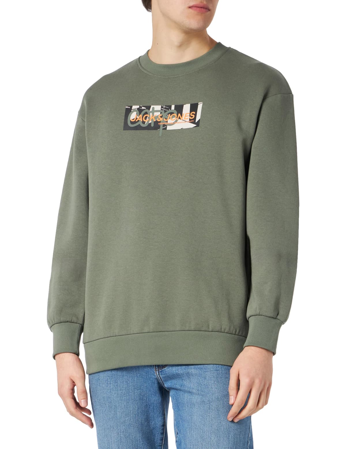 JACK & JONES Jjebasic Sweat Crew Neck Noos Sudadera para Hombre — view 34