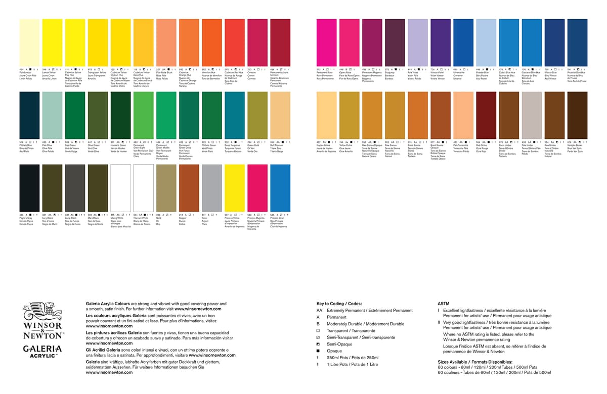 Winsor & Newton Galería - Pintura Acrílica , 500 ml, Verde (Deep Turquoise) — view 6