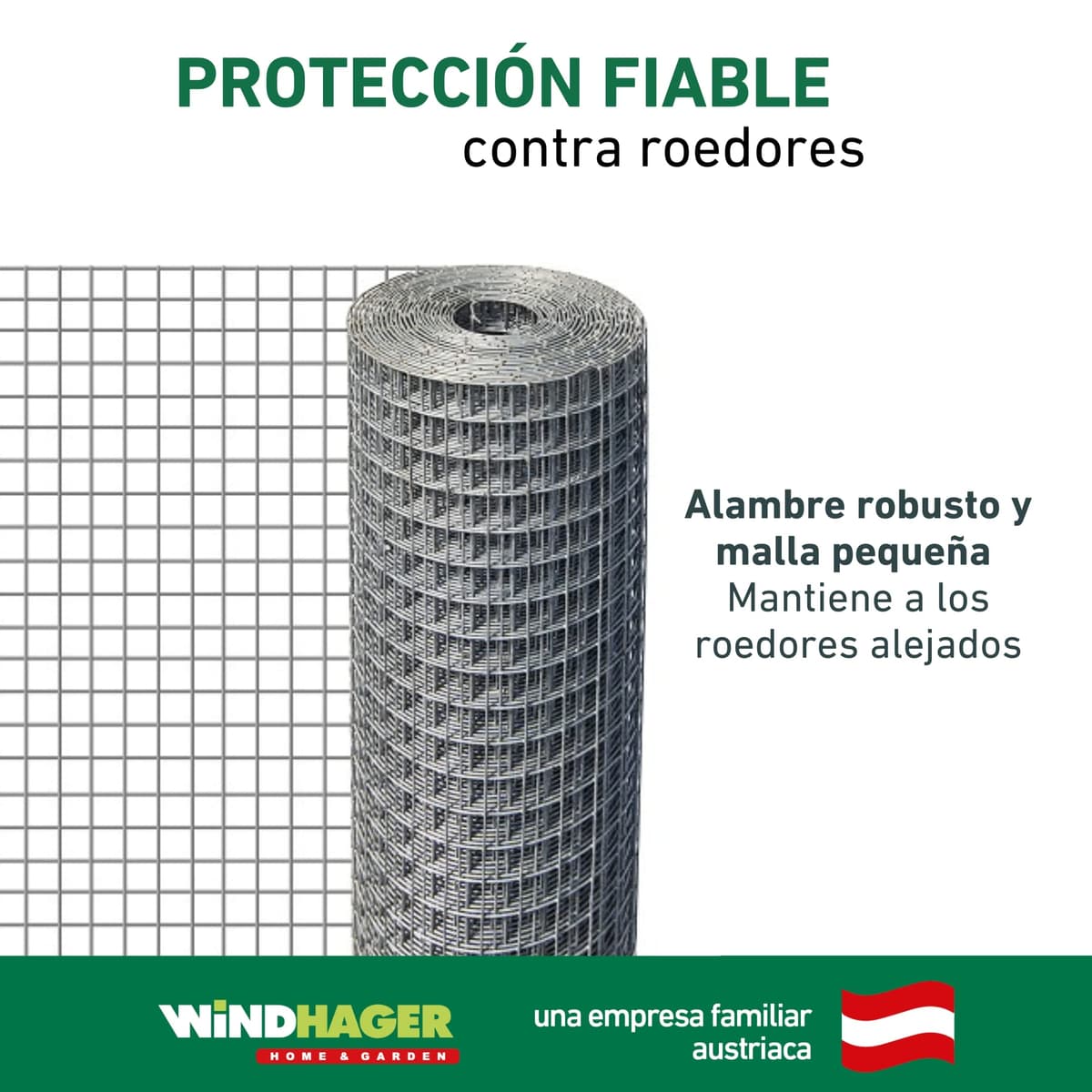 Windhager Rejillas para topillos en Camas elevadas, Barrera Molar, Rejilla de protección para Camas elevadas, 2.1 x 1.1 m, Color Plata, 79013 — view 6