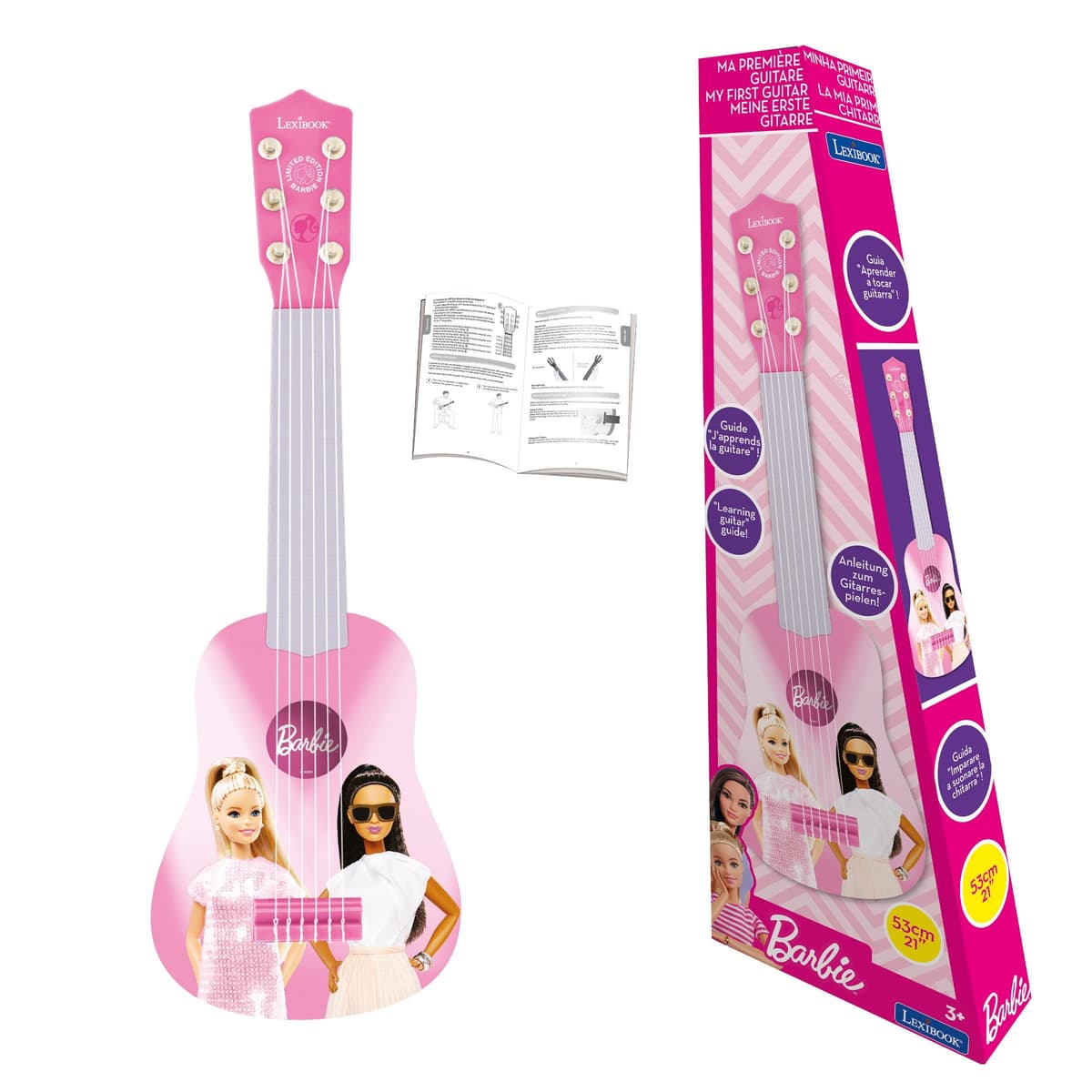 Lexibook, Gabby's Dollhouse, Mi Primera Guitarra para niños, 6 Cuerdas de Nylon, 53 cm, Guía incluida, Rosa, K200GDHLXB — view 26
