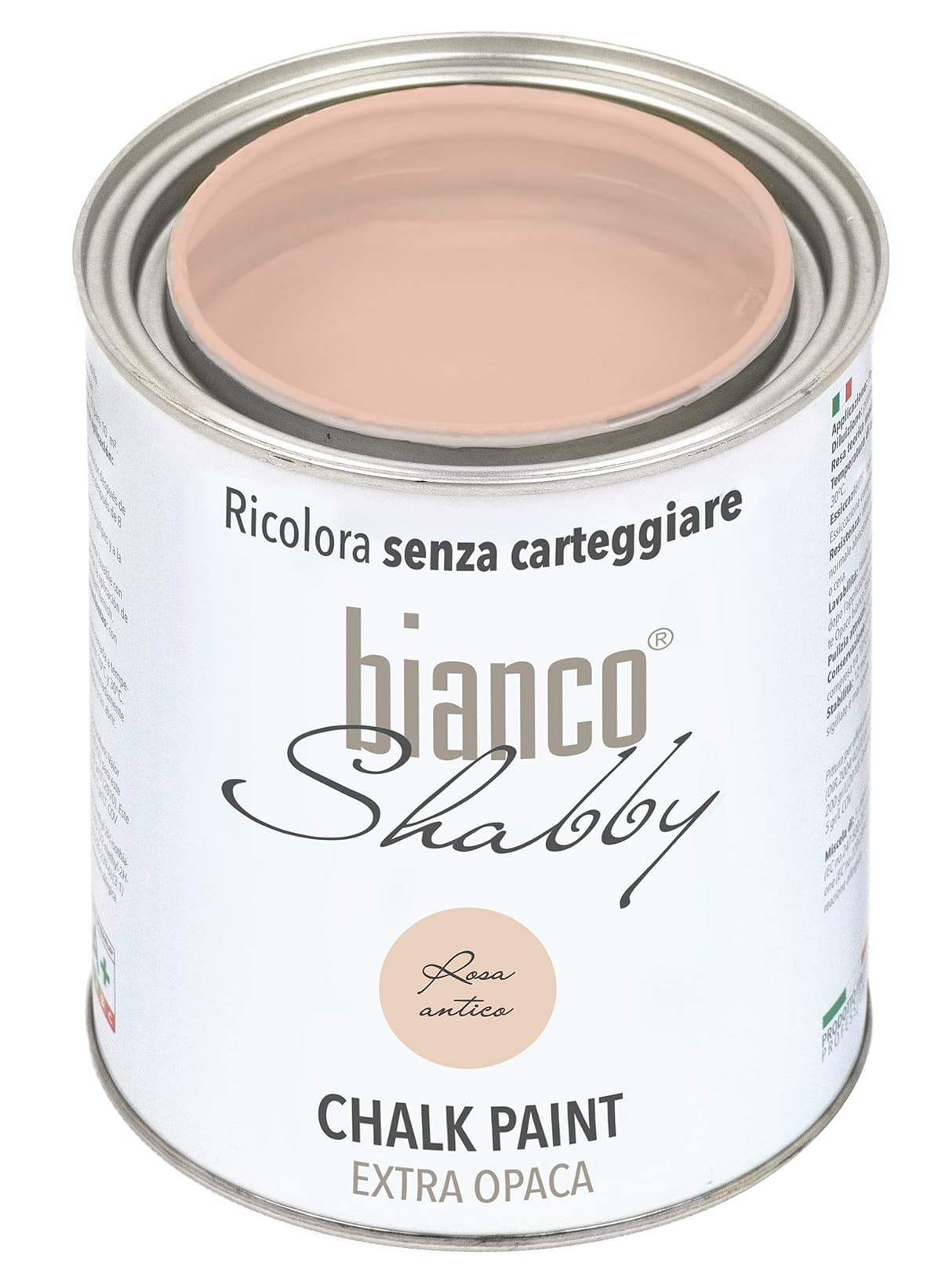 bianco Shabby Cera profesional transparente para decoración y restauración con cera de abeja y cera carnauba (500 ml) — view 52