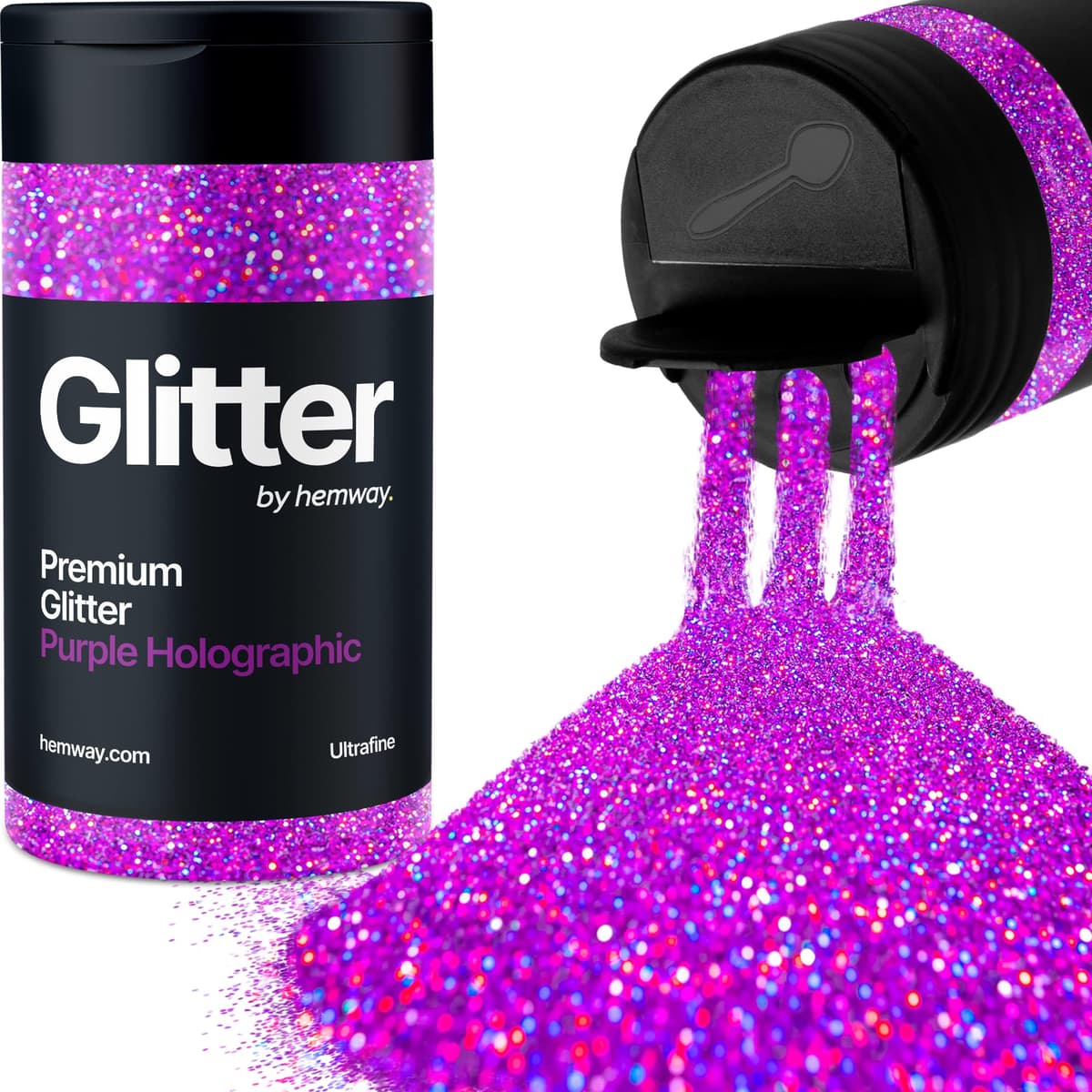 Light Rose Gold Glitter Shaker, 130g Ultrafine Glitter, Crafts 1/128" Metallic Flake Light Rose Gold Sequins, Resin & Epoxy Crafts, Decorating, Halloween, Christmas Nail, Face, Hemway — view 222