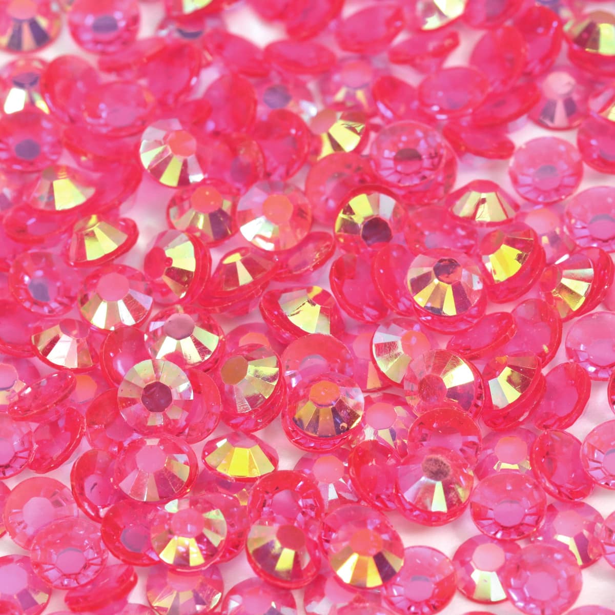 1000pcs 4mm Flat Back Non-Stick Rhinestone Crystal Diamantes Nail Art & Craft Scrapbooking Embellishments 90 Available Colours (4mm, AB Clear #A13) — view 68