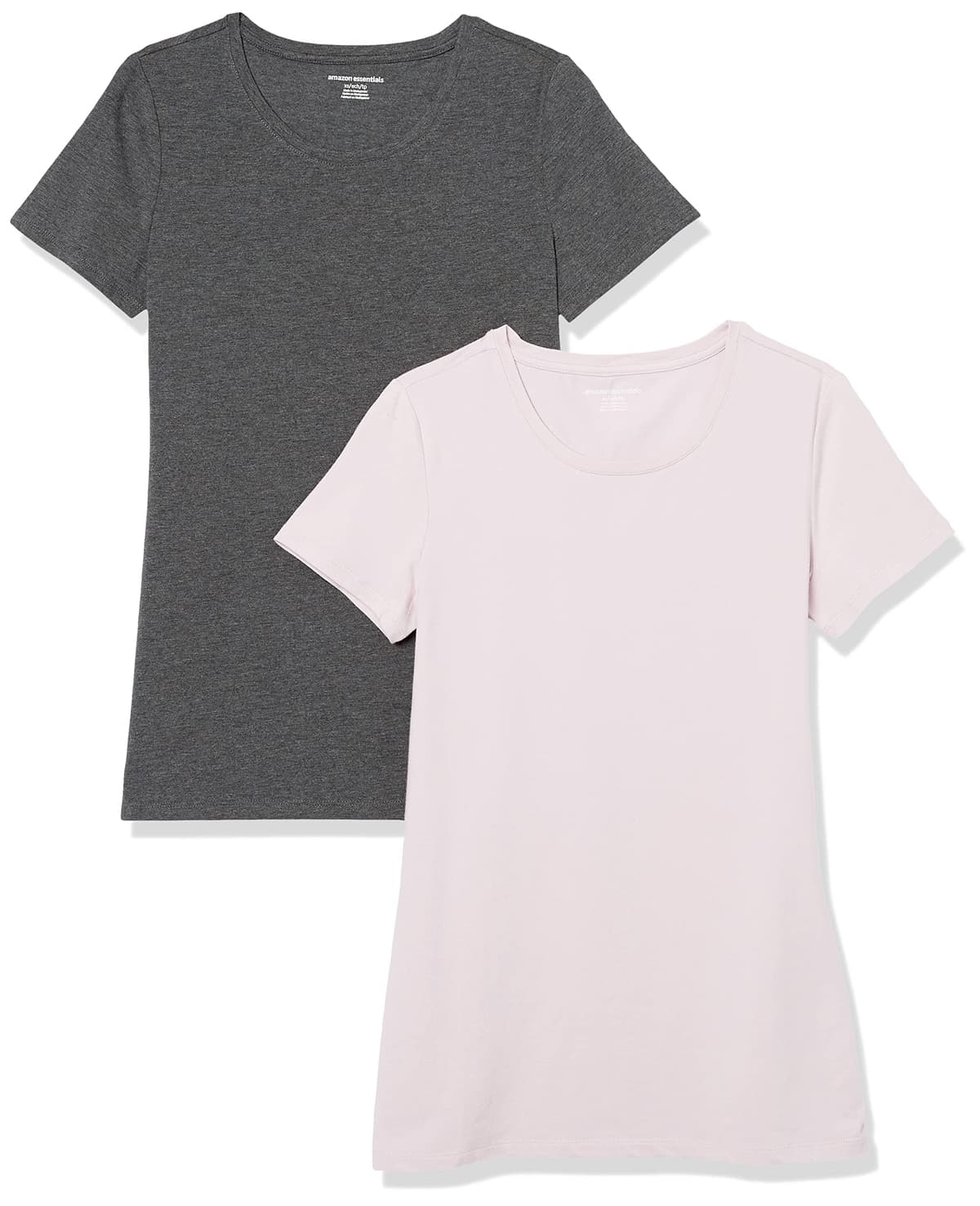 Amazon Essentials Women's Regular-Fit Short-Sleeve T-Shirt (Crewneck and V-Neck Options), Multipacks — view 39