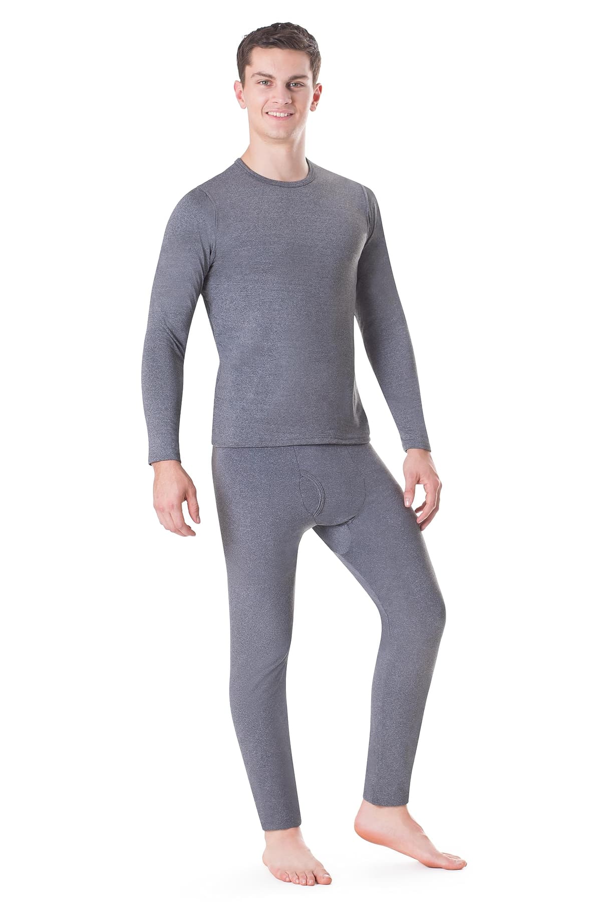 Rocky Thermal Underwear Men Long Johns Men Thermal Underwear Thermals Mens Base Layer Mens Thermals Top and Bottom Set — view 18