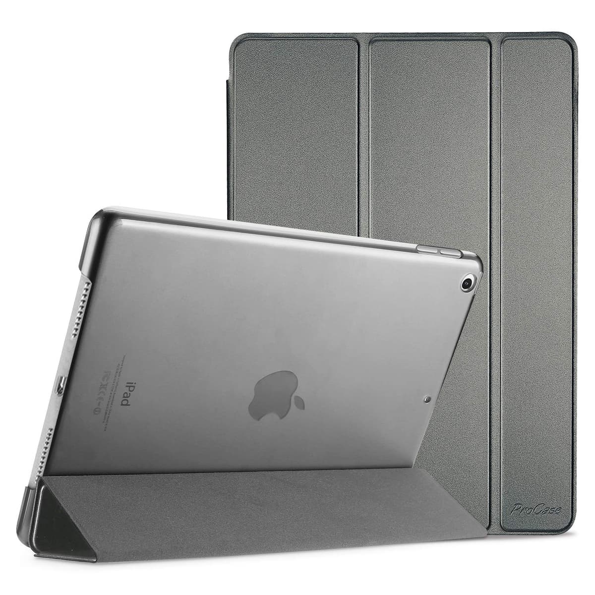 ProCase for iPad 9th/ 8th/ 7th Generation Case 10.2 Inch (2021/2020/2019 Release), 10.2 iPad Case 9th/ 8th/ 7th Gen Cover, Slim Smart Cover with Translucent Hard Shell Back -AntiqueMoss — view 33
