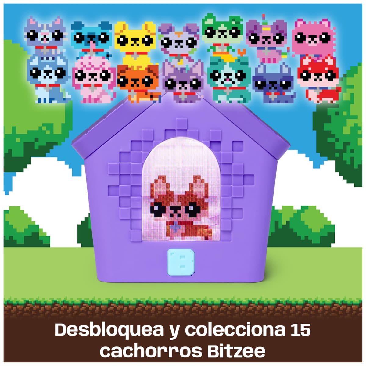 Bitzee - Mascota Digital Doghouse - Mascota Virtual con 15 Cachorros Que Reaccionan al Tacto con Interacciones y Sonidos - Juguetes Niños 5 Años + - Regalo Niño 5 Años + — view 2