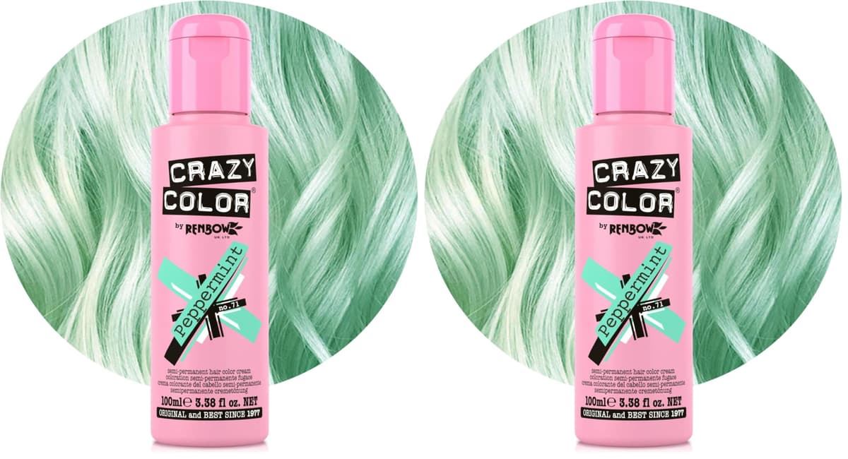 Crazy Color Vibrant Candy Floss Semi-Permanent Hair Dye. Highly Pigmented Pastel Pink Conditioning & Oil Nourishing Vegan Formula | No Bleach or Ammonia | 100ml — view 56