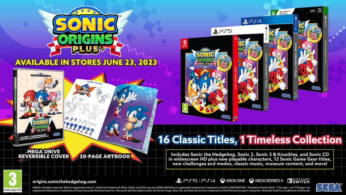 Sonic Origins Plus Switch — view 2