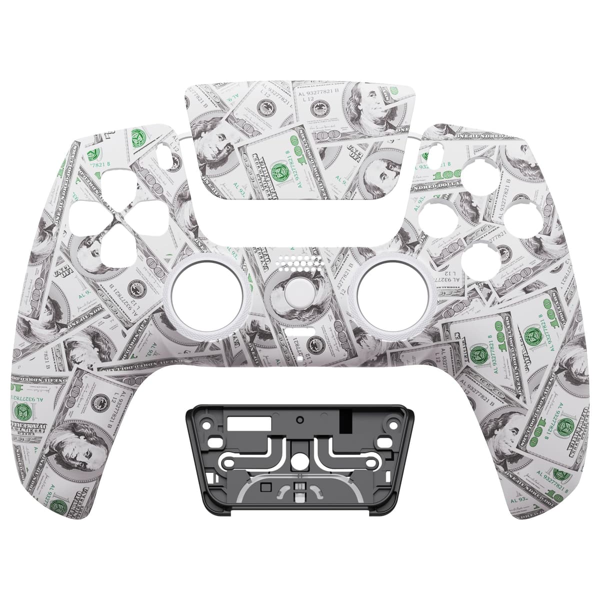 eXtremeRate Luna Rediseñado Carcasa Frontal con Panel Táctil Compatible con ps5 BDM-010 BDM-020 BDM-030 BDM-040 Carcasa Delantera Placa Frontal Funda Portectora Compatible con ps5(Efectivo de $100) — view 3