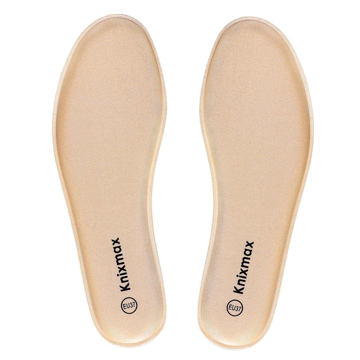 Knixmax Plantillas Memory Foam para Mujer y Hombre Comodidad Plantilla de Zapato Absorción de Impacto Amortiguación Suave Suelas Internas para Zapatillas, Botas