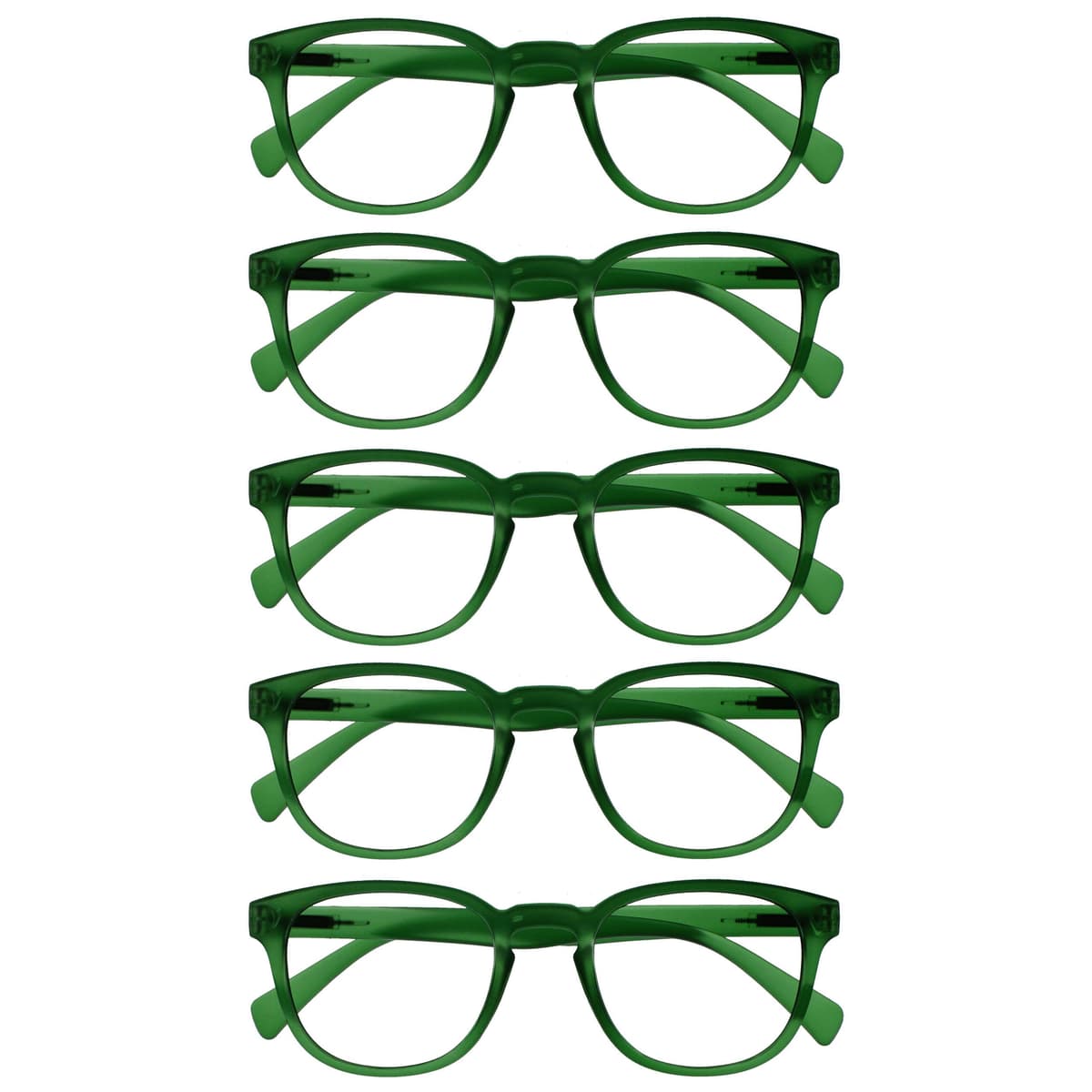 OPULIZE Pop Gafas de Lectura Pack de 5 Redondas Violeta — view 11