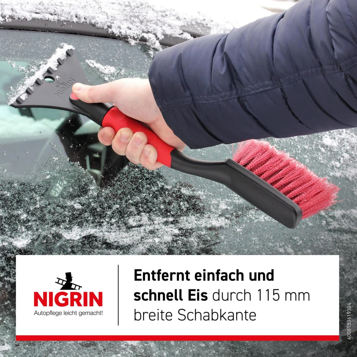 Nigrin 6193 - Cepillo para nieve y rasqueta de hielo — view 3