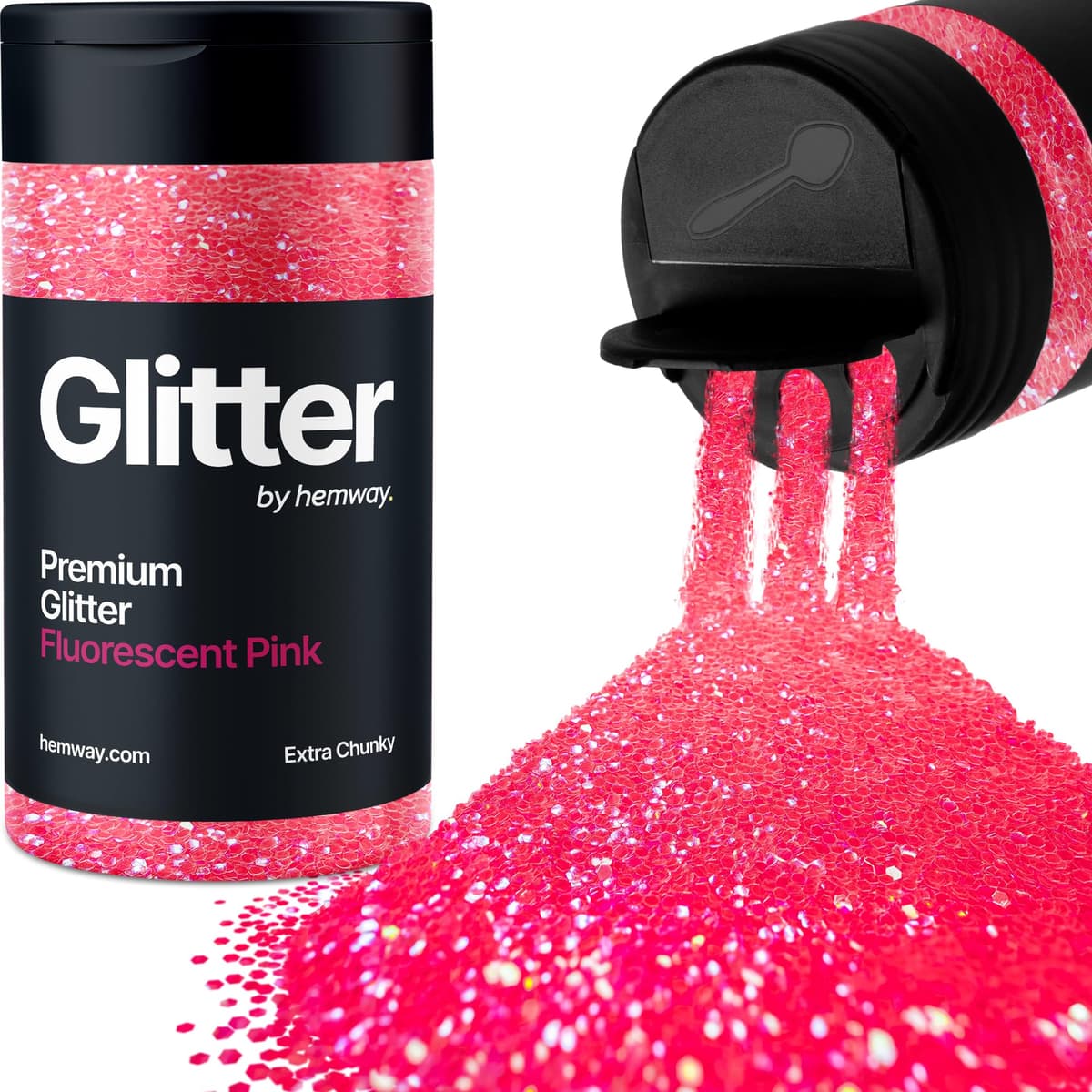 Light Rose Gold Glitter Shaker, 130g Ultrafine Glitter, Crafts 1/128" Metallic Flake Light Rose Gold Sequins, Resin & Epoxy Crafts, Decorating, Halloween, Christmas Nail, Face, Hemway — view 287