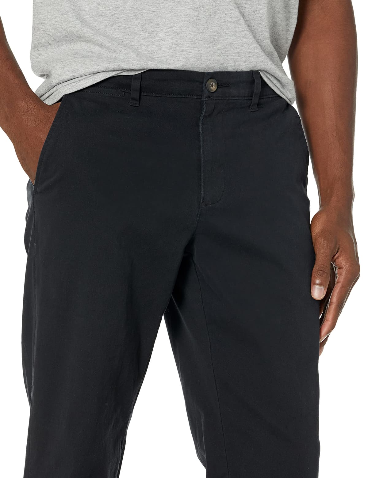 Amazon Essentials Men's Classic-Fit Casual Stretch Chino Casual Trousers — view 4