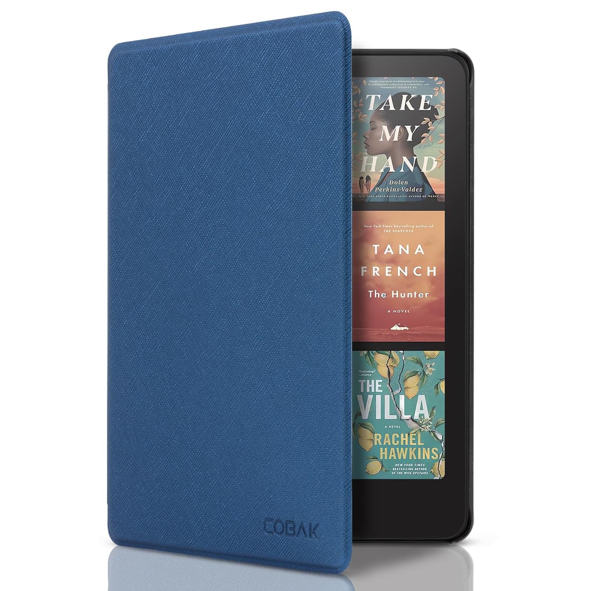 CoBak Case for All-New 7" Kindle Paperwhite(12th generation–2024)/Colorsoft Signature Edition(1st gen–2024)/Signature Edition(12th gen–2024) - PU Leather Cover with Auto Sleep/Wake, Jade — view 38