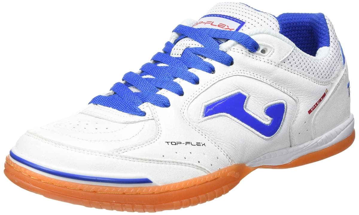 Joma Zapatillas de Fútbol Sala, 36 - 46 Top Flex con Puntera Reforzada - Flexible y Máxima Estabilidad - Negro
