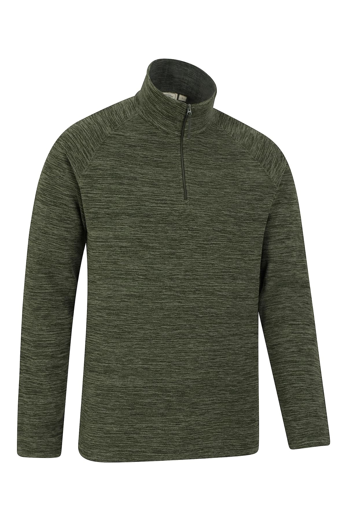 Mountain Warehouse Snowdon Mens Micro Fleece Top - Breathable Antipill, Half Zip Collar Sweater, Quick Drying Smooth Pullover - For Spring Summer & Outdoors — view 4