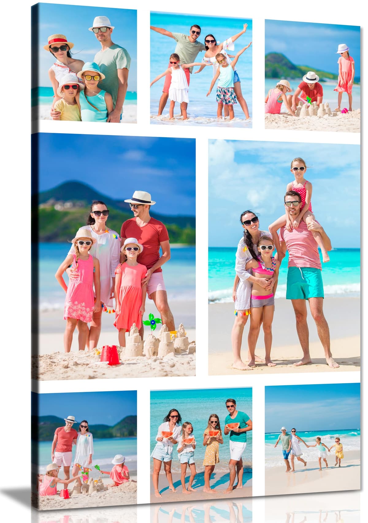 1 Photo Portrait Personalised Canvas Print – Custom Photo Wall Art – Multiple Sizes via “Customise Now” – Custom Printed Gift for Home & Occasions — view 23
