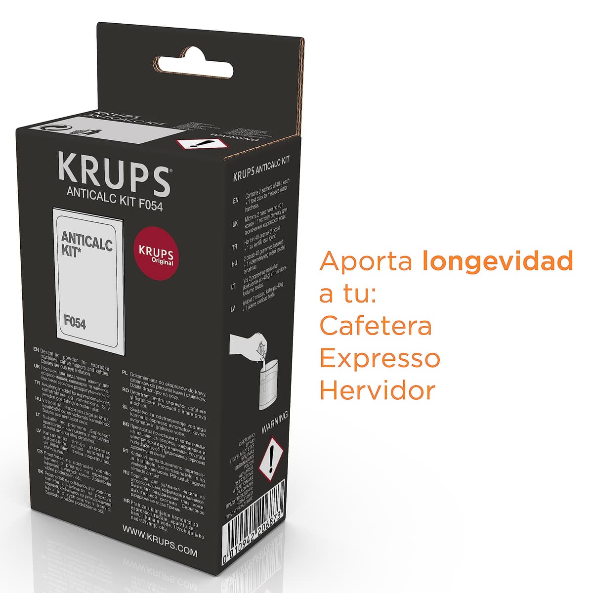 Krups F0540010, Kit Descalcificación Unisex Adulto, Multicolor, Talla Única — view 2