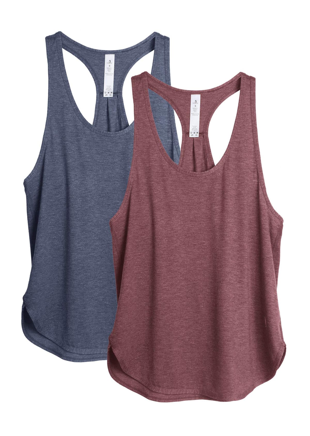 icyzone Workout Tank Tops for Women - Athletic Yoga Tops, Racerback Running Tank Top — view 16