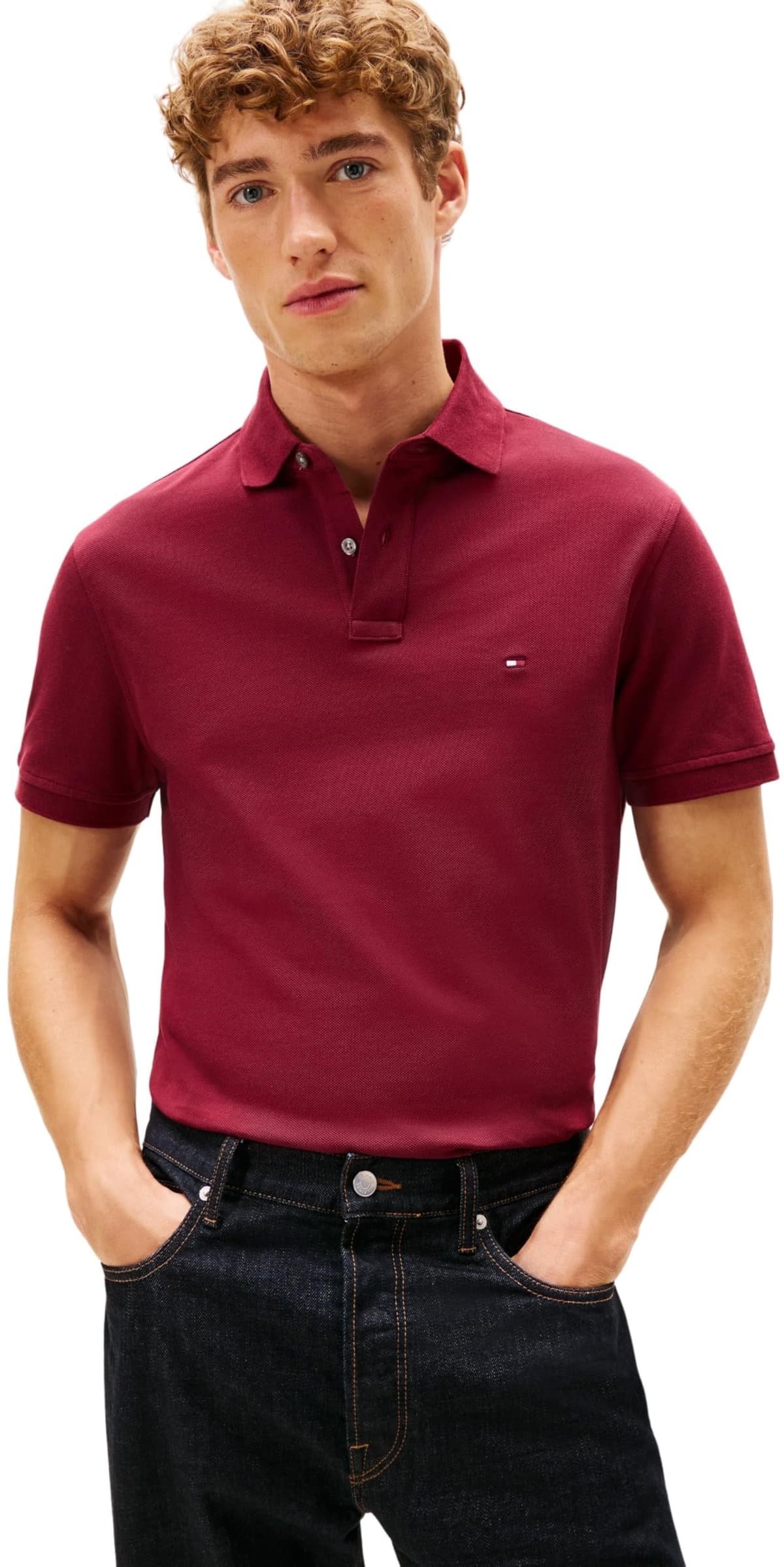 Tommy Hilfiger Polo de Manga Corta Hombre 1985 Regular Fit — view 18