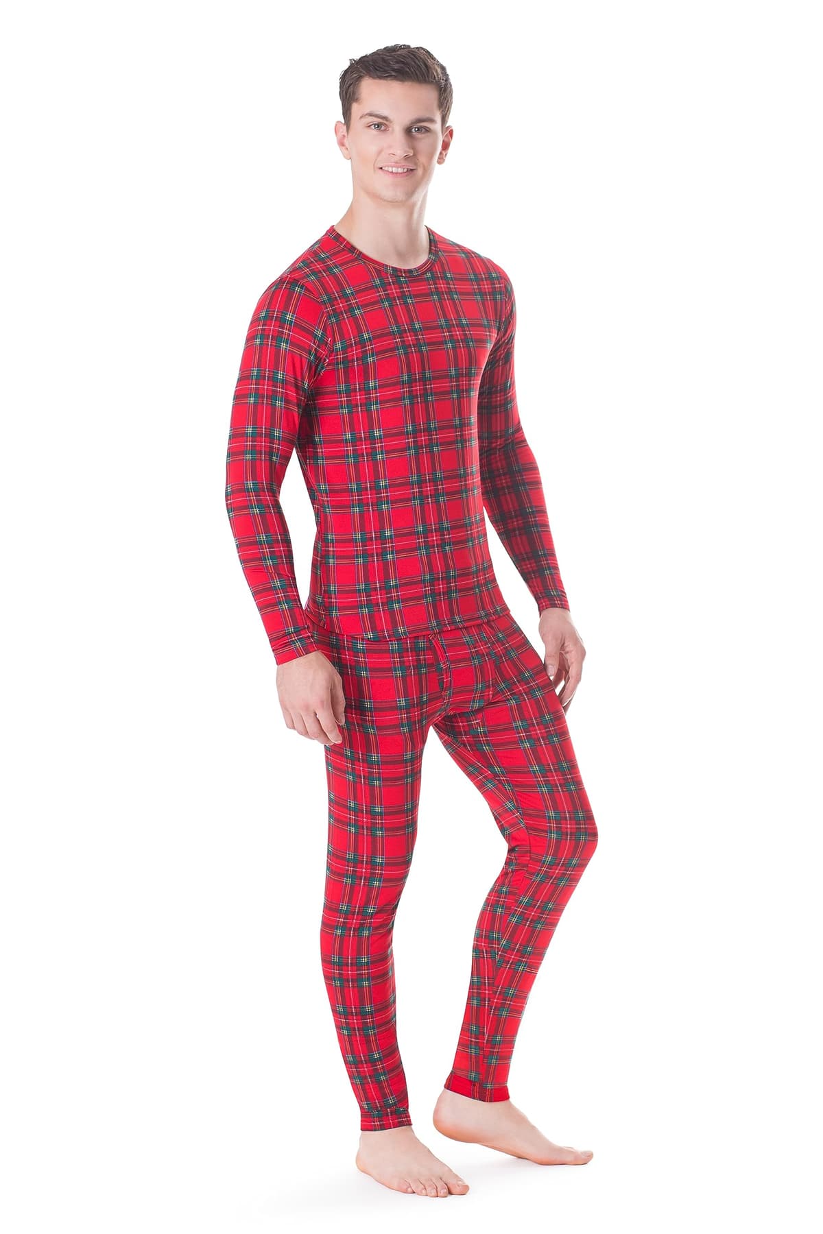 Rocky Thermal Underwear Men Long Johns Men Thermal Underwear Thermals Mens Base Layer Mens Thermals Top and Bottom Set — view 12