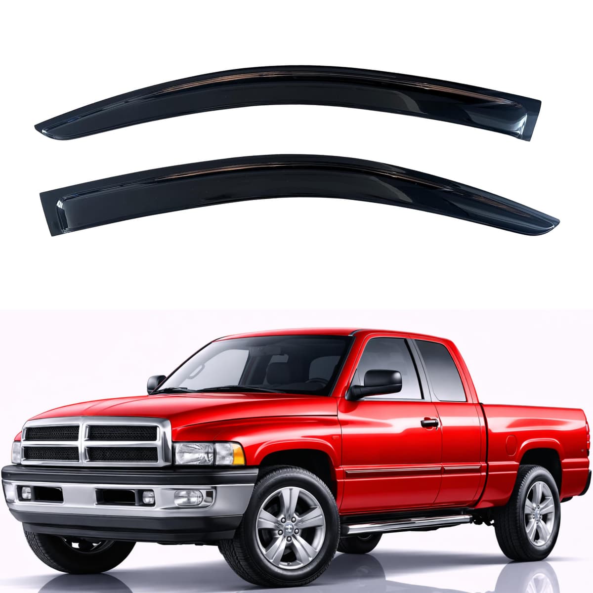 KPY Rain Guards Fit for 2006-2013 Lexus IS250 IS350, Out-Channel Window Visors Vent Wind Deflectors 4PC, Car Accessories for 06-13 Lexus is Series — view 293