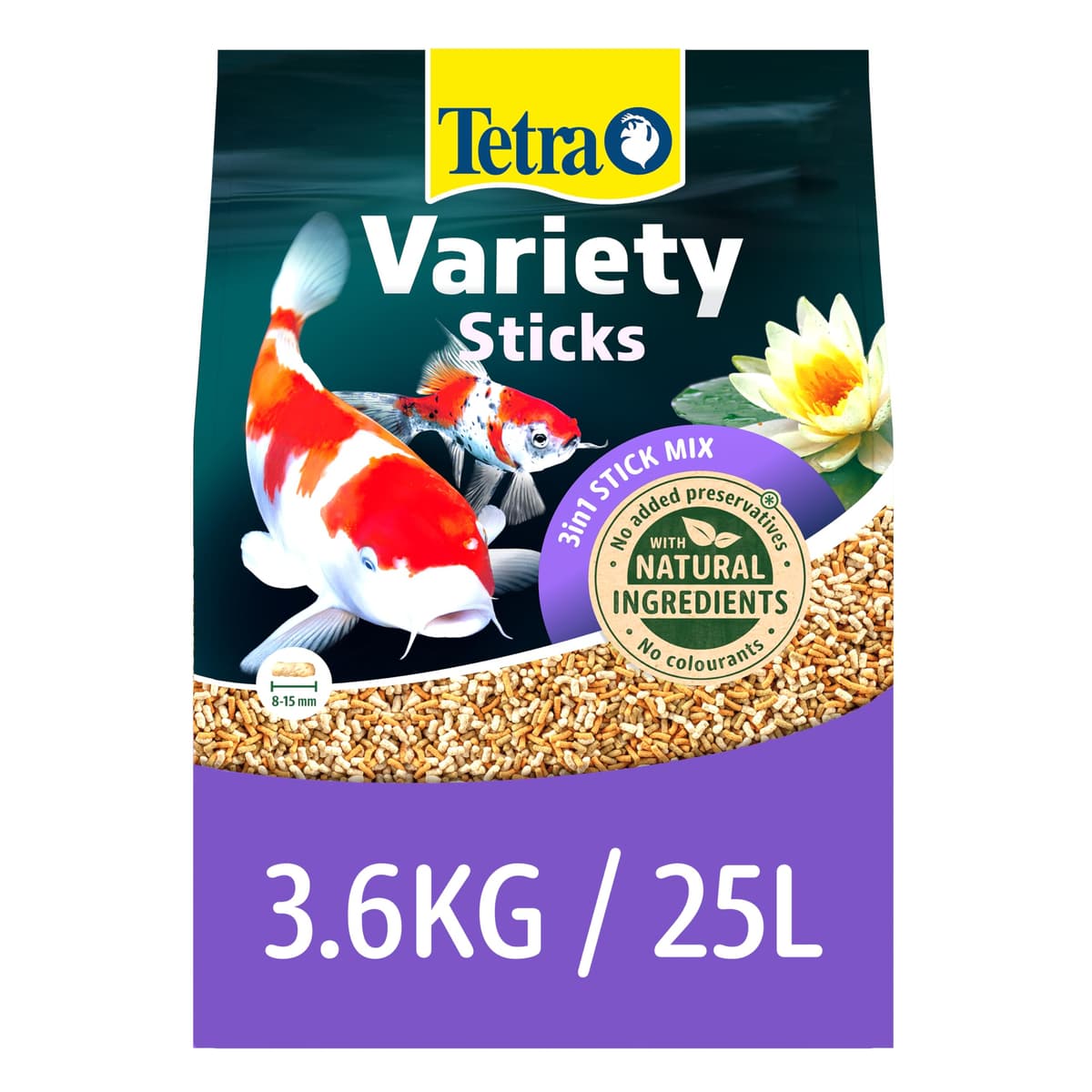Tetra Pond Fish Food Variety Sticks 150g - biologically balanced for pond fish — view 12
