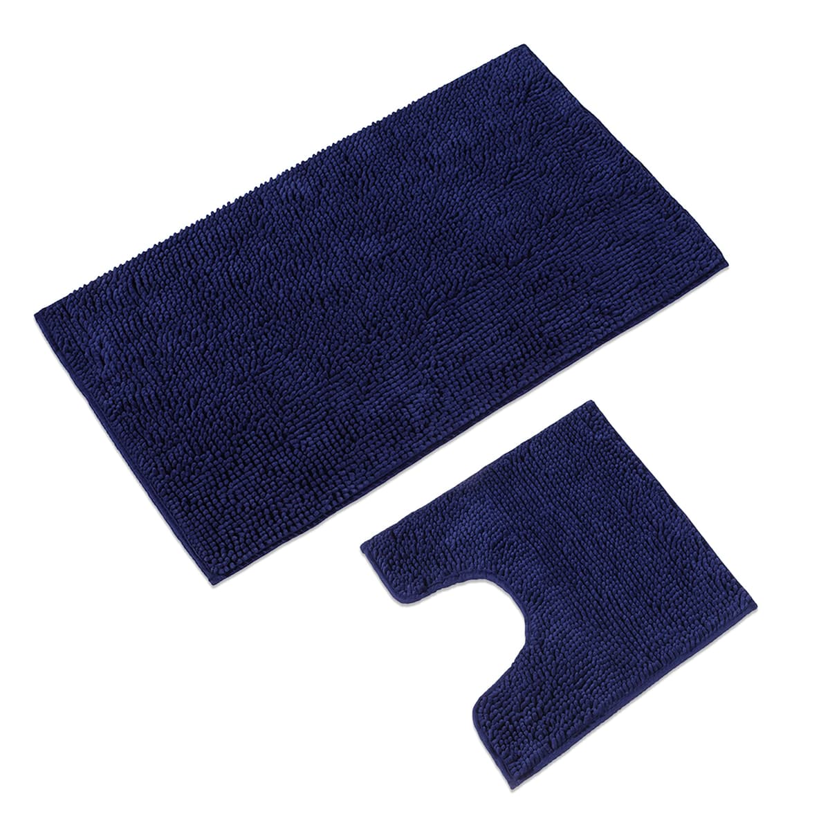 WohnDirect Alfombra Baño Gris 45x45cm • Alfombrilla baño Antideslizante y Lavable • Cómoda Y Súper Absorbente — view 46