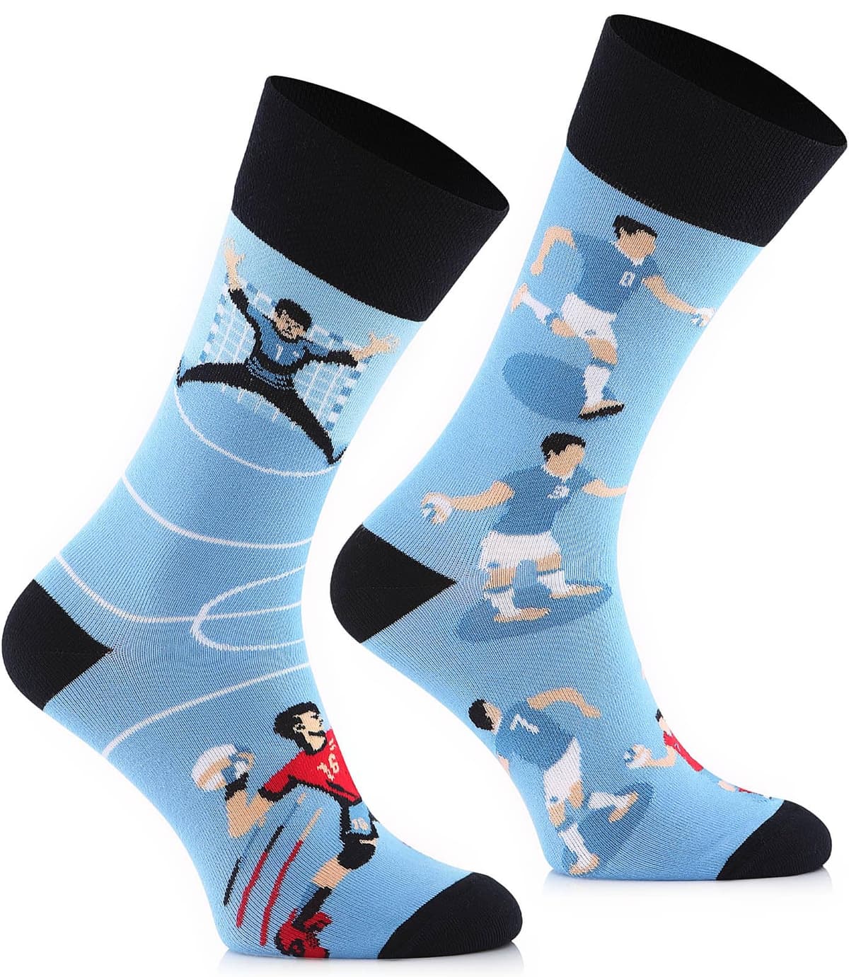Todo Calcetines Divertidos Hombre y Mujer, Calcetines Fantasia con Motivo, de Colores — view 3