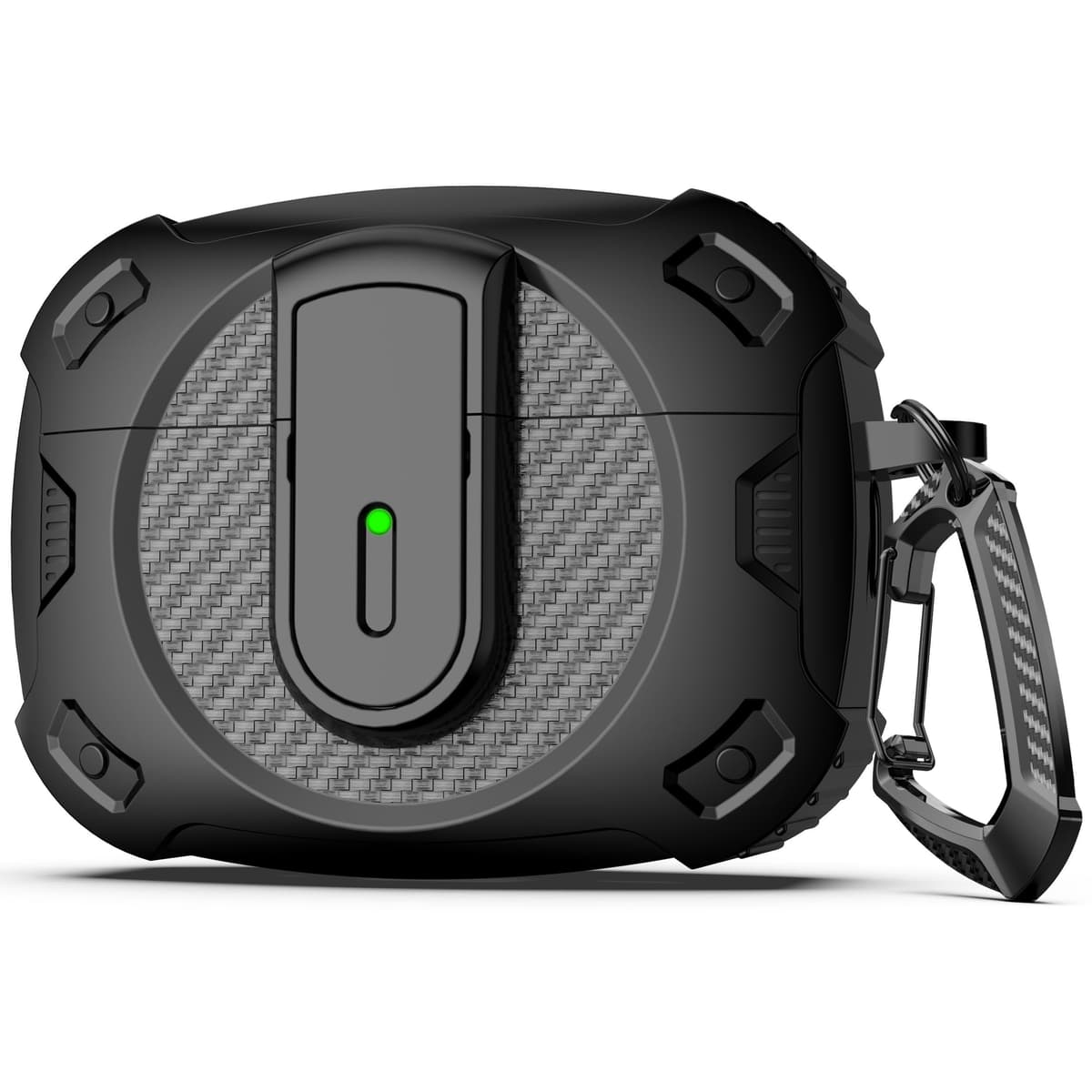 RFUNGUANGO Compatible con Airpods 4 Estuche (2024) con Kit de Limpieza, Clip de Bloqueo Seguro y Estuche de Protección a Prueba de Golpes para Airpods 4ta Generación Lanzamiento 2024,Cielo Estrellado — view 18