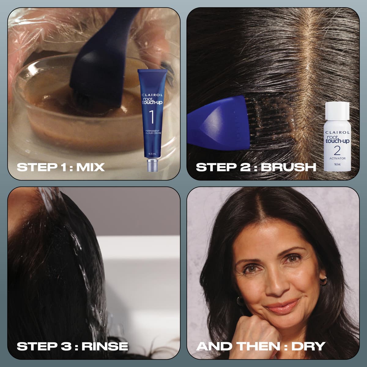 Clairol Root Touch-Up Permanent Hair Dye, 5 Medium Brown — view 2