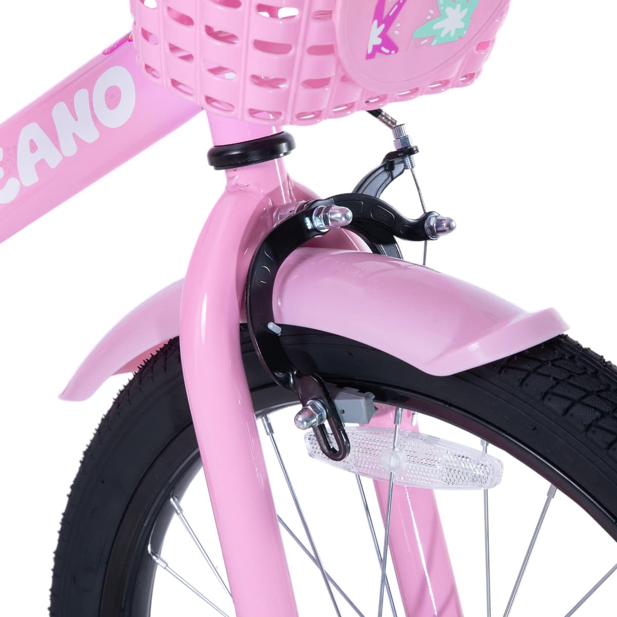 JOYSTAR Bicicleta infantil Zinnia de 14/16/20 pulgadas para niñas de 2 a 11 años, bicicleta para niña con ruedas estabilizadoras, pancarta y serpentinas — view 5