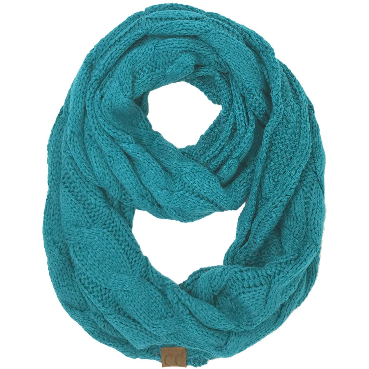 Warm Chunky Soft Stretch Cable Knit Beanie Skully — view 97