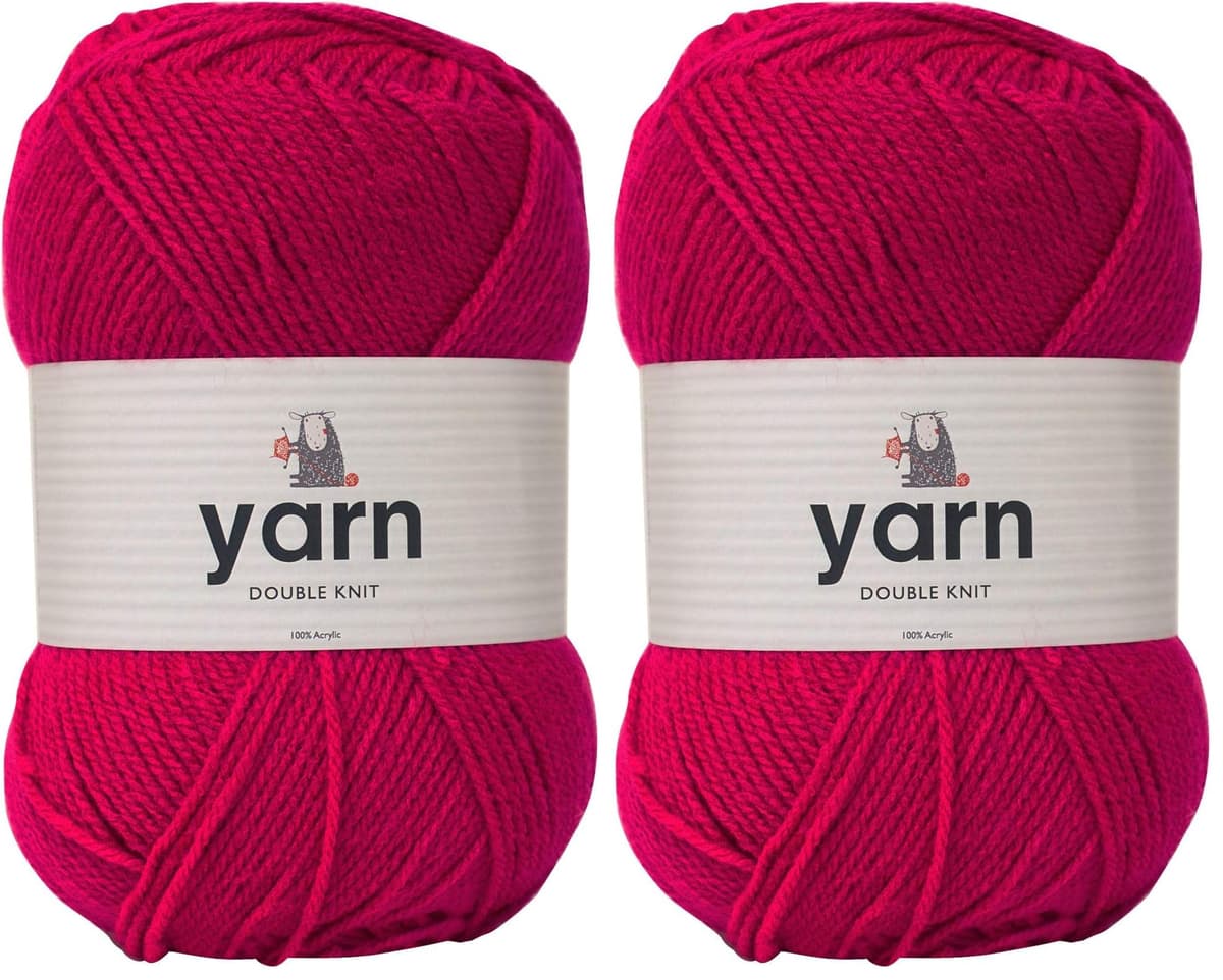 Korbond DK Beige Yarn - 100g Acrylic Wool - Lightweight, Hypoallergenic & Durable Double Knit Crochet Yarn Knitting Wool (290m Total) — view 71