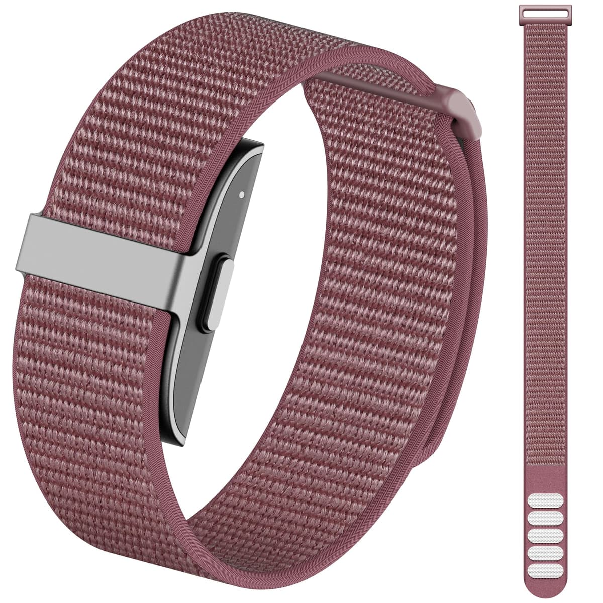 ZOOROO Nylon Loop Sport Replacement Bands Compatible with Hume Health Band, Soft Breathable Adjustable Wrist Band for Hume Band Replacement Strap Wristband for Fitness Tracker Women Men