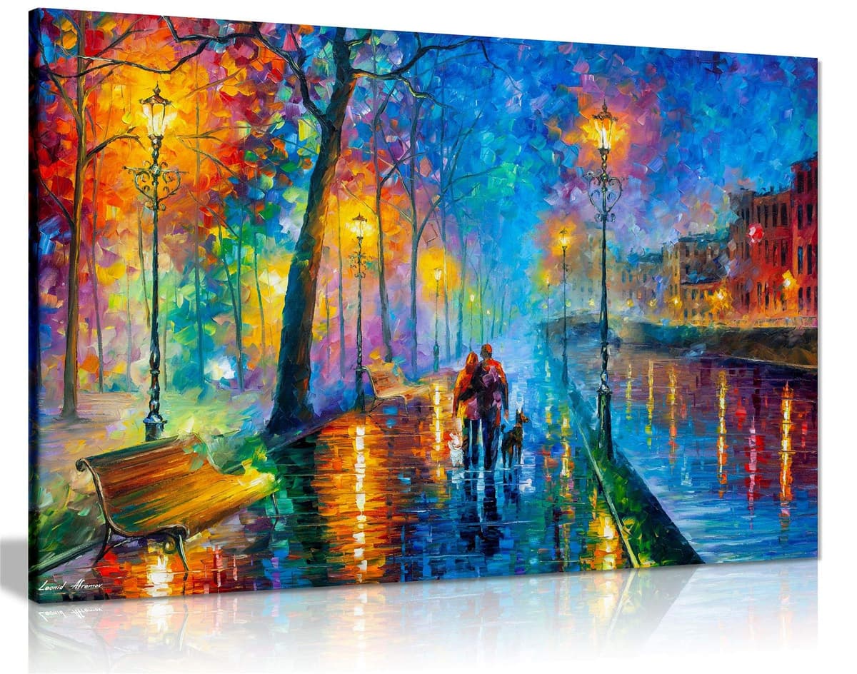 Farewell to Anger by Leonid Afremov Canvas Wall Art Picture Print for Home Decor (30x20) — view 18