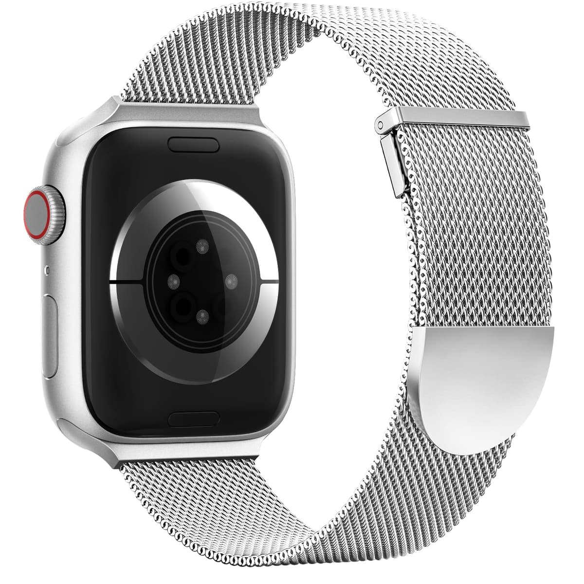 Higgs Strap Compatible with Apple Watch Straps 42mm 46mm 45mm 44mm 41mm 40mm 38mm 49mm for Women Men, Dual Magnetic Adjustable Metal Band for iWatch Series 11 10 9 8 7 6 5 4 SE Ultra 3 2 1 — view 11