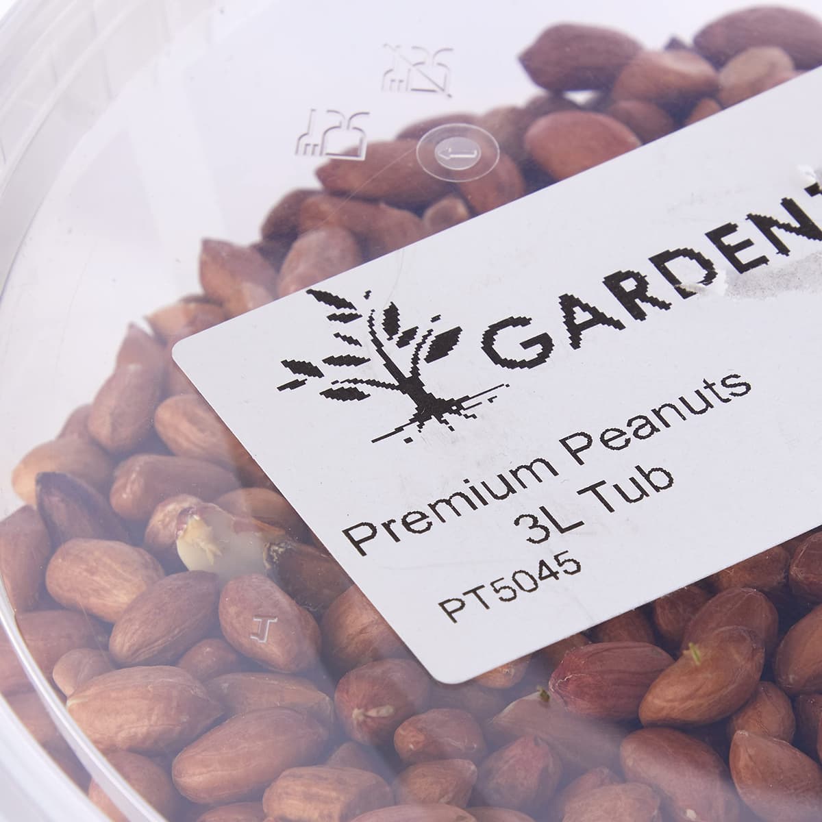 Garden Ting Premium Peanut Kernels, Wild Bird Food Tub, 3 Litre — view 3