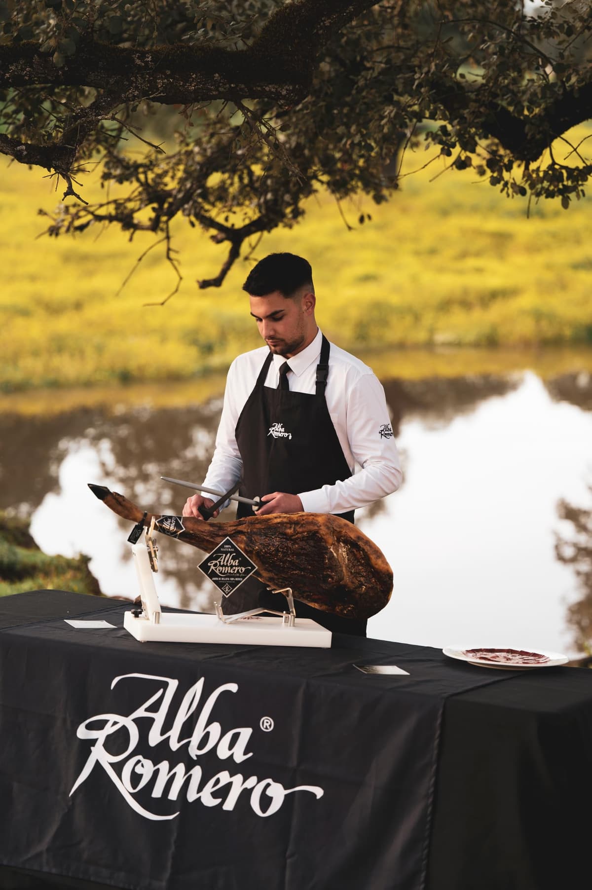 Jamón 100% Ibérico de Bellota ALBA ROMERO | Peso aproximado de 8.5 KG | Pieza entera — view 5