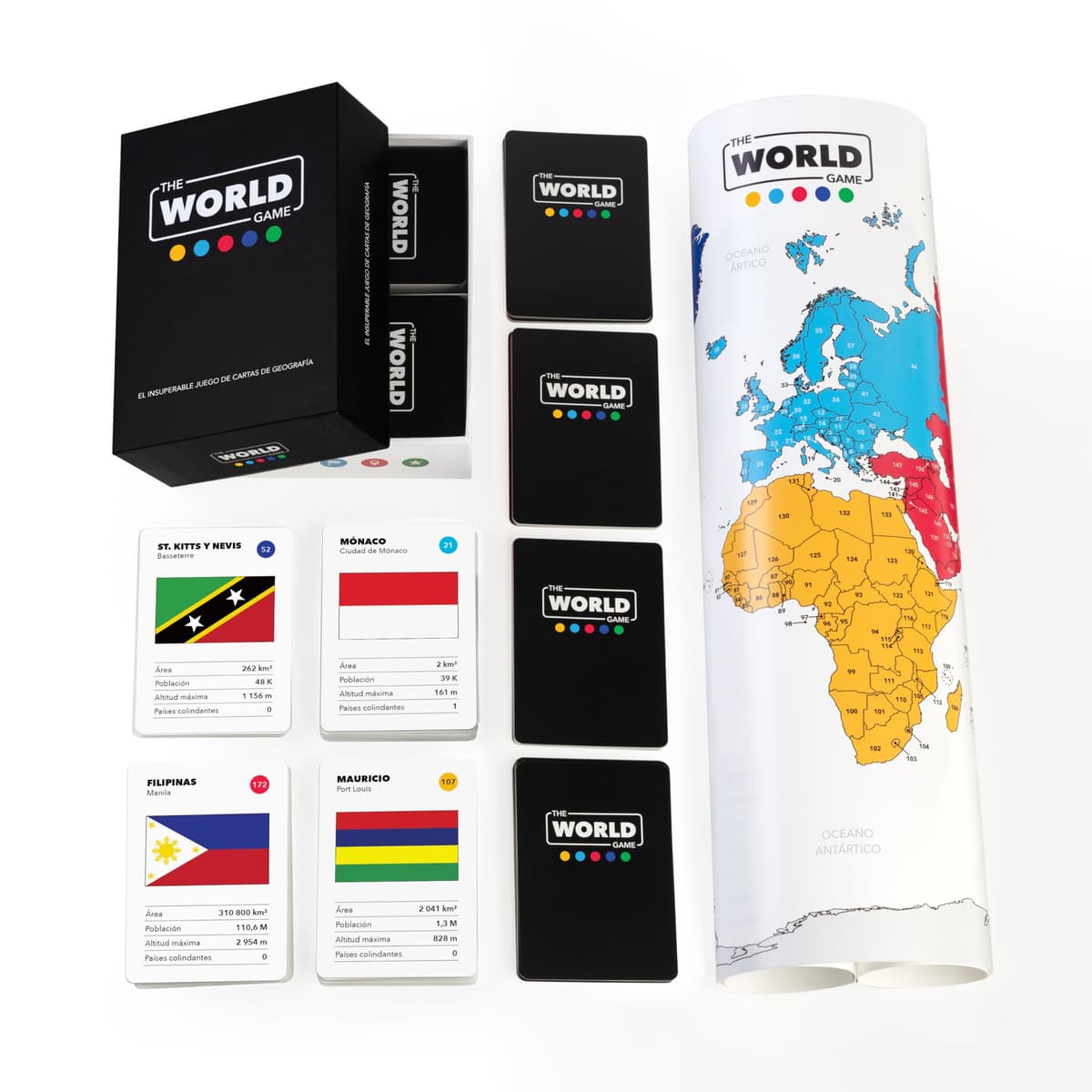 The World Game - Geography Card Game - Educational Board Game for Kids, Families and Adults, Girls and Teens — view 5