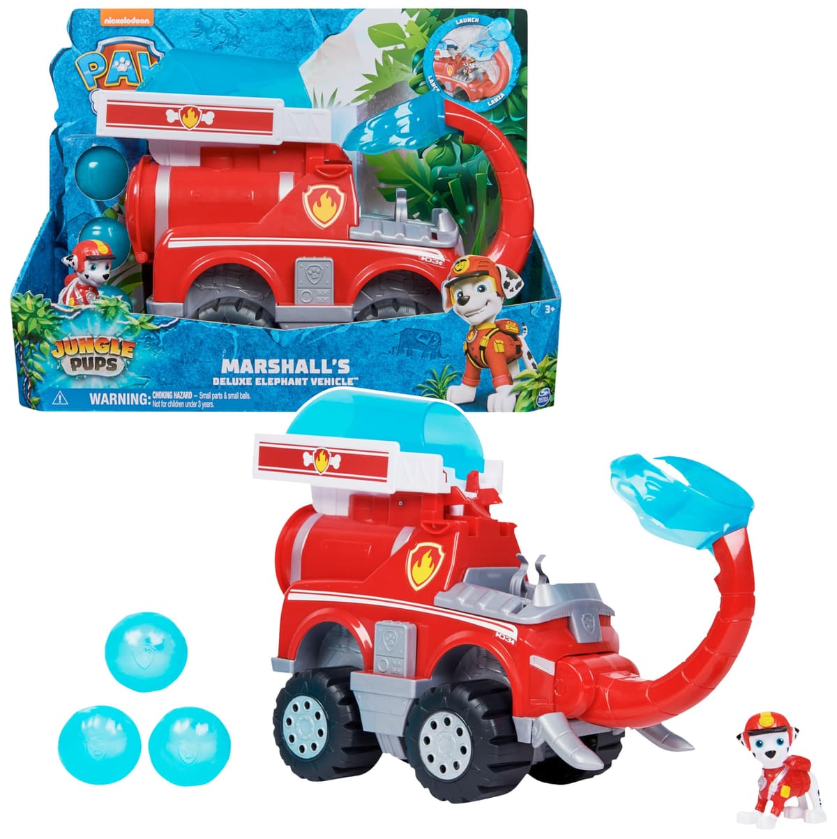 Paw Patrol Patrulla Canina - Pack 7 Coches Pup Squad Racers: Chase, Marshall, Skye, Rubble, Rocky, Zuma y Roxi - Patrulla Canina Juguetes - Regalo Niño 3 años + - Juguetes Niños 3 años — view 9